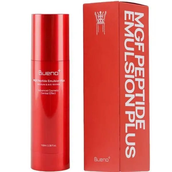 Bueno Емулсия против бръчки с MGF пептиди, за хидратация на кожата - Bueno MGF Peptide Emulsion Plus, 100 мл