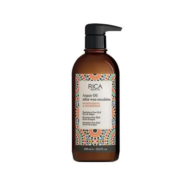 RICA Емулсия след епилация с арганово масло - RICA Argan After Wax Emulsion, 500мл