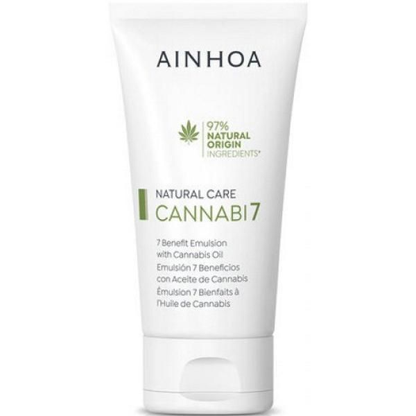Ainhoa Емулсия за лице с масло от канабис - Ainhoa ??Natural Care Cannabi7 7 Benefit Emulsion with Cannabis Oil, 50 мл