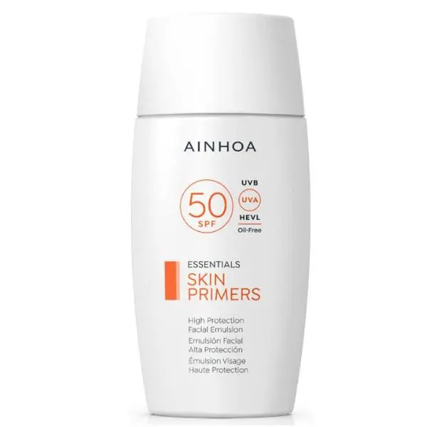 Ainhoa Емулсия за лице със слънцезащита SPF50 - Ainhoa ????Skin Primers High Protection Facial Emulsion SPF50, 50 мл