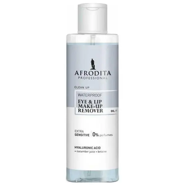 Cosmetica Afrodita Емулсия за почистванена грим Clean Up Waterproof Eye &amp; Lip Make-Up Remover, 100 мл
