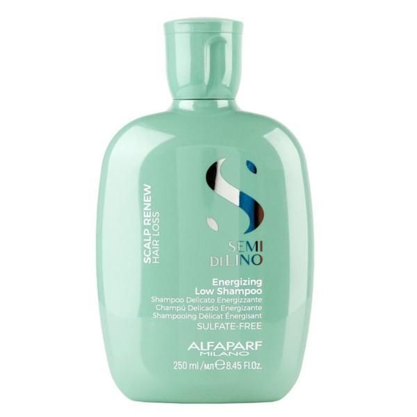 Alfaparf Milano Енергизиращ шампоан срещу косопад - Alfaparf Milano Semi Di Lino Scalp Renew Energizing Low Shampoo, 250мл