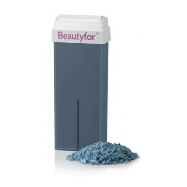 Beautyfor Епилиращ восък Рол-он за еднократна употреба - Beautyfor Wax Roll-On Cartridge, Azulene, 100мл
