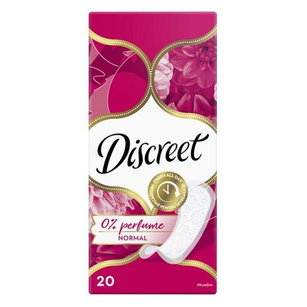 Discreet Ежедневни абсорбиращи превръзки без аромат - Discreet Normal, 20 бр