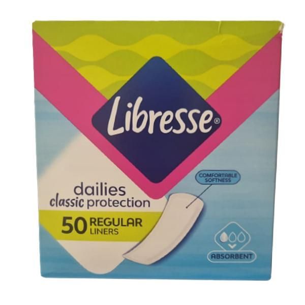 Libresse Ежедневни ароматизирани абсорбенти - Libresse Classic Normal Daily Liners Deo Fresh, 50 бр