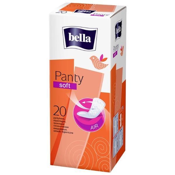 Bella Ежедневни попиващи превръзки - Bella Panty Soft, 20 бр