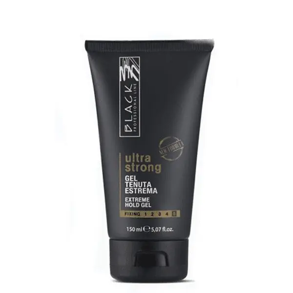 Black Professional Line Фиксиращ гел Сила 5 - Black Professional Line Ultra Strong Extreme Hold Gel, 150мл