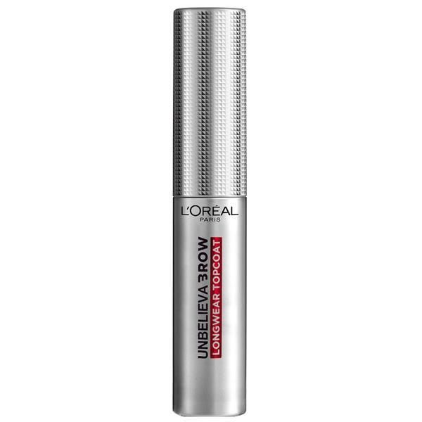 L'Oreal Paris Фиксиращ гел за вежди - L&#039;Oreal Paris Unbelieva Brow Longwear Top Coat, нюанс 00 Transparent, 4,5 мл