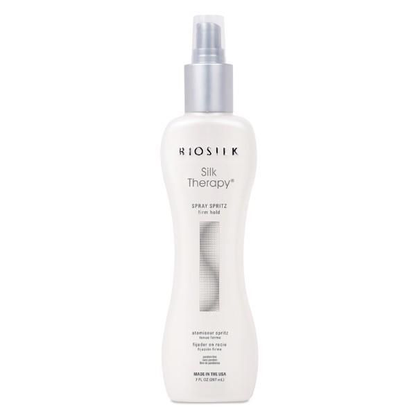 Biosilk Фиксиращ спрей - Biosilk Farouk Silk Therapy Spray Spritz, 207мл