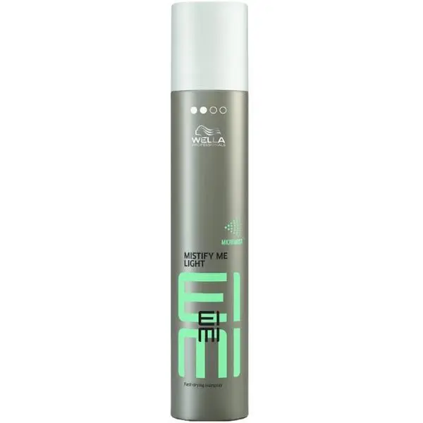 Wella Professionals Фиксиращ спрей със силна фиксация и бързо изсушаване - Wella Professionals Eimi Mistify Me Light Fast-Drying Spray, 500мл