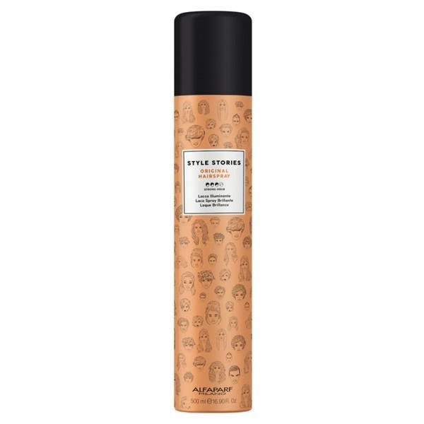 Alfaparf Milano Фиксиращ спрей за блясък със силна фиксация - Alfaparf Milano Style Stories Original Hairspray, 500мл