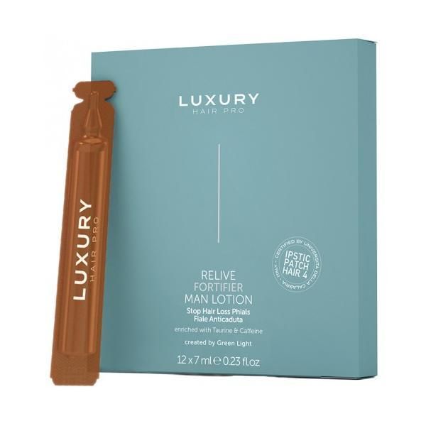 Green Light Флакони за косопад за мъже Green Light , 12 х 7 мл