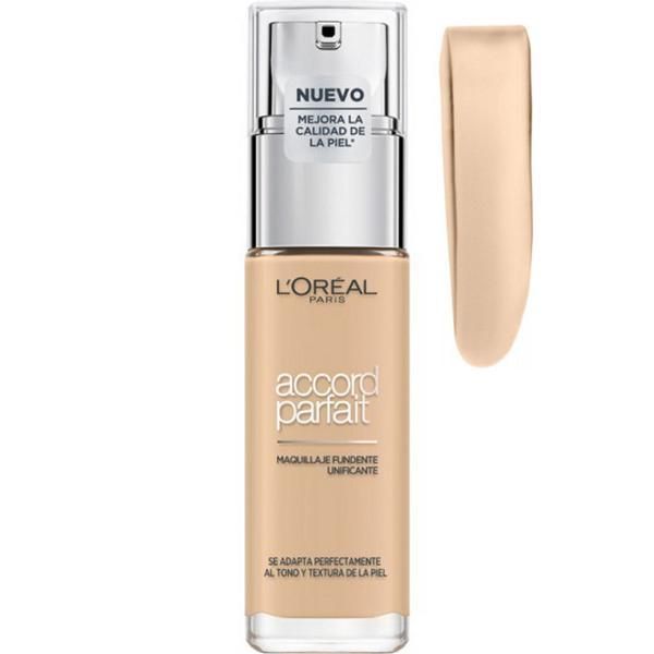 L'Oreal Paris Фон дьо тен - L&#039;Oreal Paris Accord Parfait, нюанс 1.5.N Linen, 30 мл