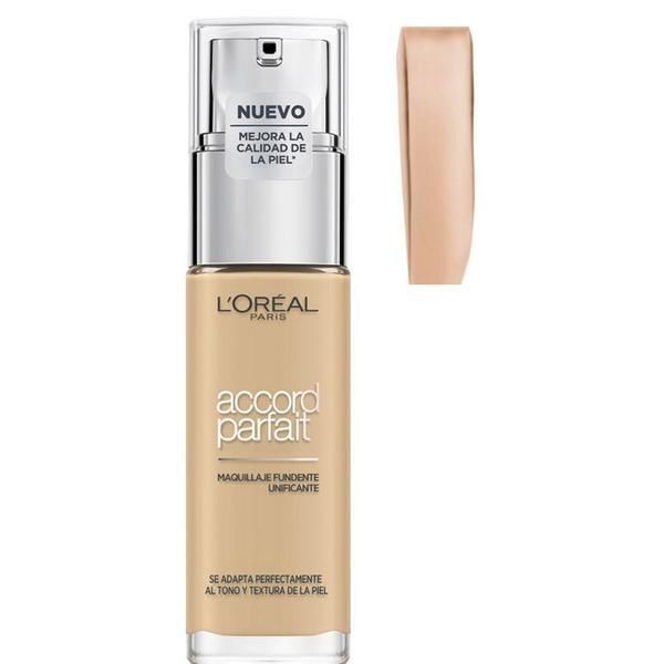 L'Oreal Paris Фон дьо тен - L&#039;Oreal Paris Accord Parfait, нюанс 1.R/1.C Rose Ivory, 30 мл
