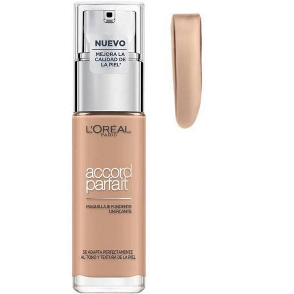 L'Oreal Paris Фон дьо тен - L&#039;Oreal Paris Accord Parfait, нюанс.3.R/3.C Rose Beige, 30 мл