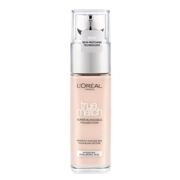 L'Oreal Paris Фон дьо тен - L&#039;Oreal Paris True Match, нюанс 0.5R/0.5C Rose Porcelain, 30 мл
