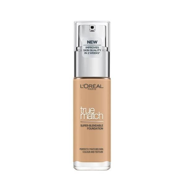 L'Oreal Paris Фон дьо тен - L&#039;Oreal Paris True Match Super-Blendable Foundation, нюанс 4.5N True Beige, 30 мл