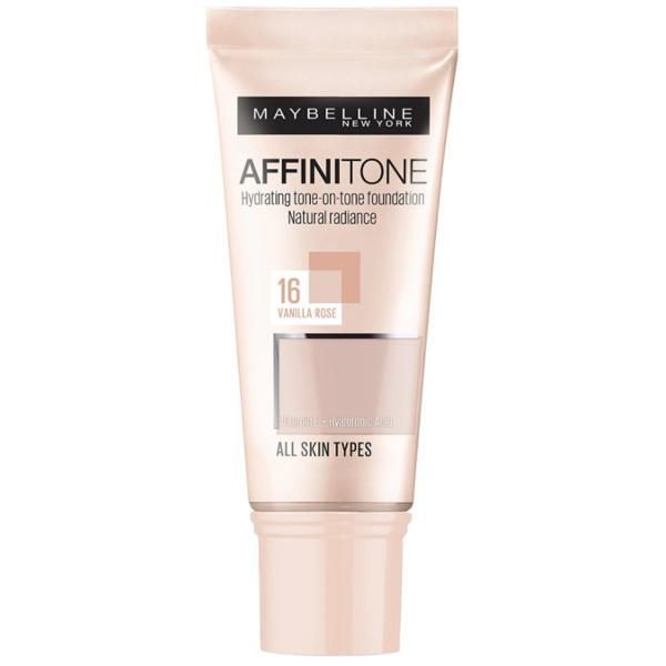 Maybelline Фон дьо тен Maybelline Affinitone Foundation 16 Vanilla Rose, 30 мл
