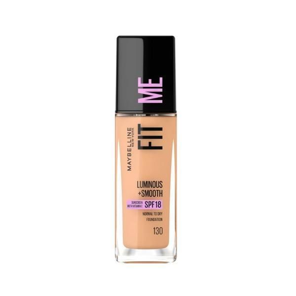 Maybelline Фон дьо тен Maybelline - Fit Me Luminous &amp; Smooth Buff Beige 130, 30 мл