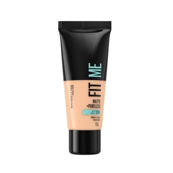 Maybelline Фон дьо тен - Maybelline Fit Me! Matte + Poreless Normal to Oily Skin, нюанс 115 Ivory, 30 мл