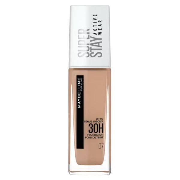 Maybelline Фон дьо тен - Maybelline Superstay Active Wear 30h Foundation, нюанс 07 Classic Nude, 30 мл