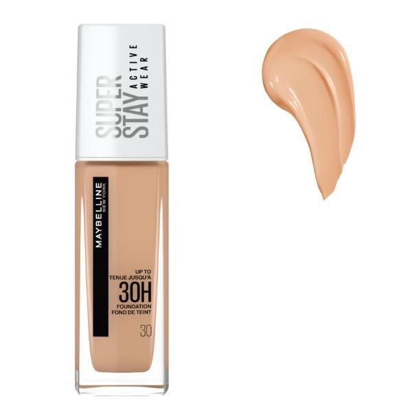 Maybelline Фон дьо тен - Maybelline Superstay Active Wear 30h Foundation, нюанс 30 Sand, 30 мл