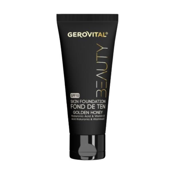 Gerovital Фон дьо тен с хиалуронова киселина и витамин Е - Gerovital Beauty нюанс Golden Honey, 30 мл