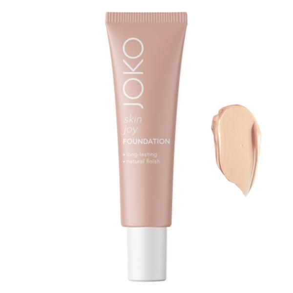 Joko Фон дьо тен с хиалуронова киселина - Joko Skin Joy Long Lasting, нюанс 02 Beige, 30 мл