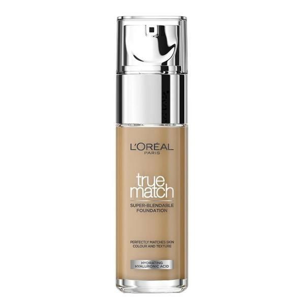 L'Oreal Paris Фон дьо тен с хиалуронова киселина - L&#039;Oreal Paris True Match, нюанс 7D7W Golden Amber, 30 мл