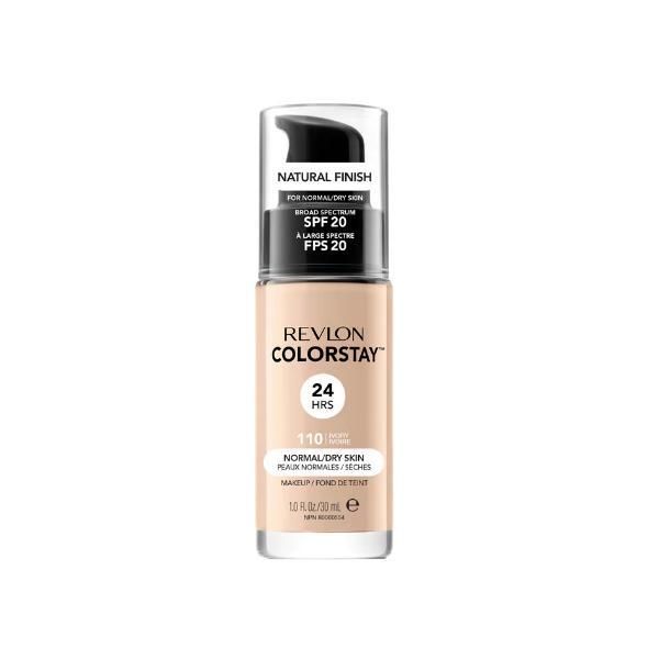 Revlon Фон дьо тен с SPF20 за нормална и суха кожа - Revlon Colorstay 24hrs, нюанс 110 Ivory, 30 мл