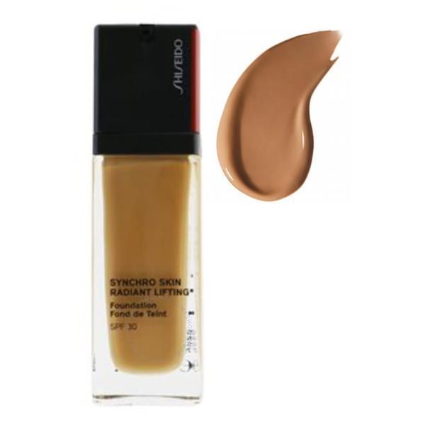 Shiseido Фон дьо тен - Shiseido Synchro Skin Radiant Lifting Foundation SPF 30, нюанс 410 Sunstone, 30 мл