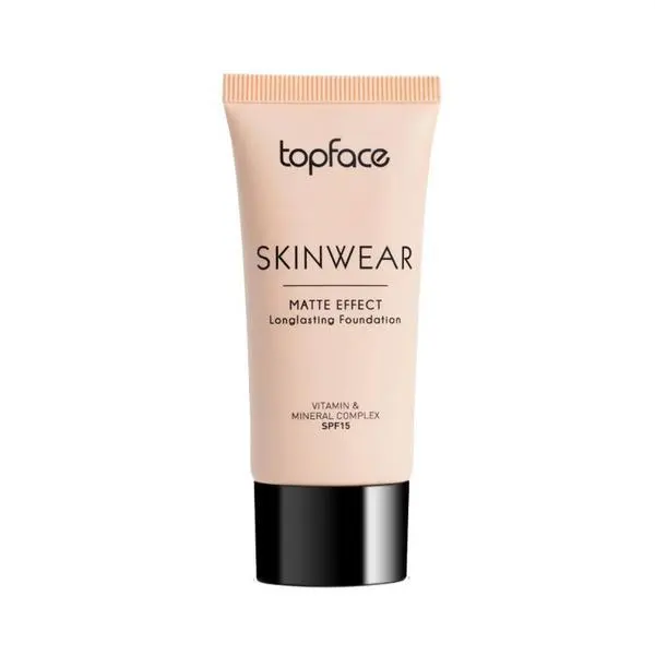 Topface Фон дьо тен - Topface Skinwear Matte Effect Longlasting Foundation PT468.002K, 30 мл