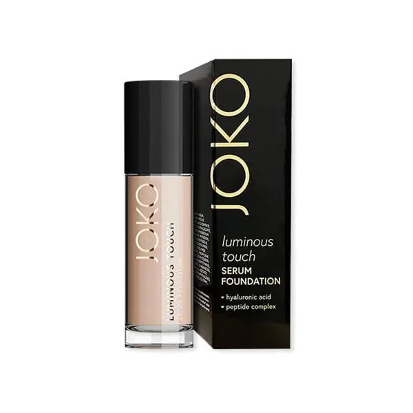 Joko Фонд дьо Тен Luminous Touch Serum - Joko Luminous Touch Serum Foundation, нюанс N102 Nude Beige, 30 мл