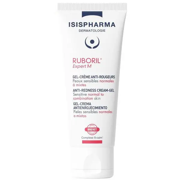 Isispharma Гел-крем против зачервяване - Isispharma Ruboril Expert M , 40 мл