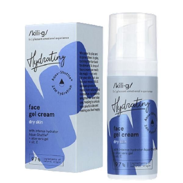 Kilig Гел-крем за суха кожа Kilig Hydrating Intense Moisturizing, 50 мл