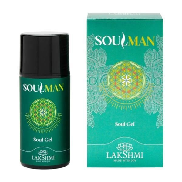 Lakshmi Гел за бръснене с алое вера - Lakshmi Soulman Soul Gel, 100 мл