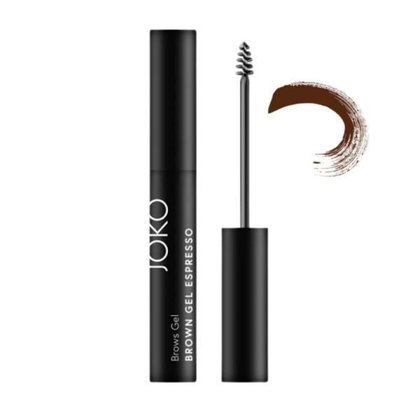 Joko Гел за контуриране на вежди - Joko Brows Gel, шоколадов нюанс, 6 мл