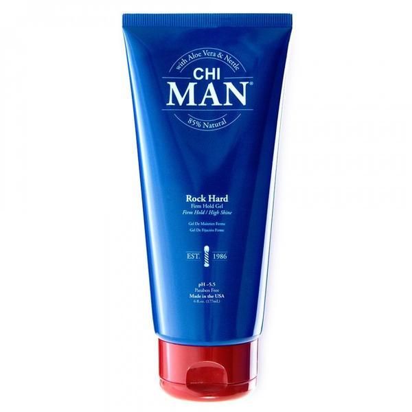 CHI Гел за коса със силна фиксация - Chi Man Rock Hard - Firm Hold Gel, 177 мл