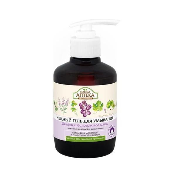 Zelenaya Apteka Гел за почистване на лицето за склонна към акне кожа Zelenaya Apteka, 270мл