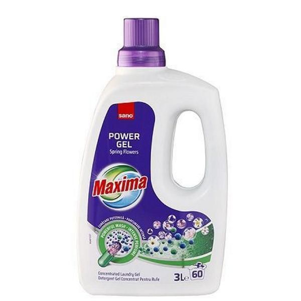 Sano Гел за пране - Sano Maxima Power Gel Spring Flower, 3000 мл