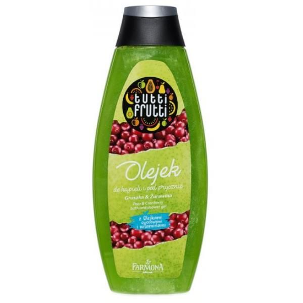 Farmona Гел за вана и душ Круши и Череши - Farmona Tutti Frutti Pear &amp; Cranberry Bath and Shower Gel, 425мл