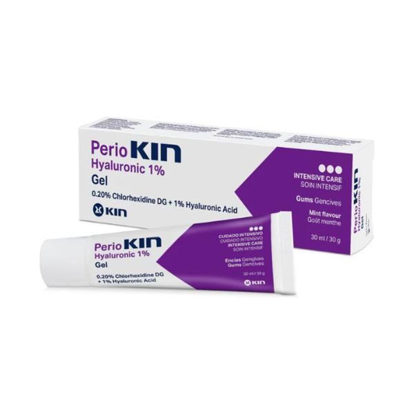 Kin Гел за венци - Kin PerioKin Hyaluronic 1% Gel, 30 мл