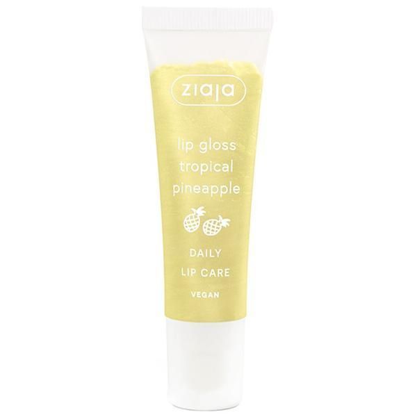 Ziaja Гланц за устни с ананас - Ziaja Lip Gloss Tropical Pineapple, 12 мл