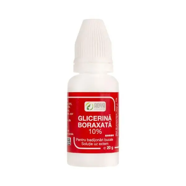 Adya Green Pharma Глицерин Бораксата 10% Adya Green Pharma, 20 гр