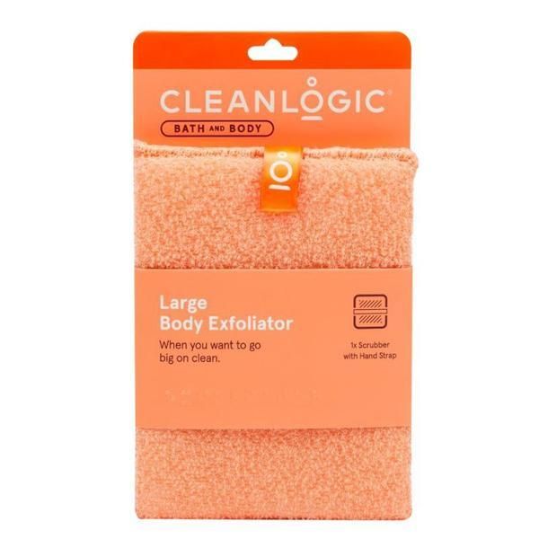 Cleanlogic Голяма ексфолираща гъба за тяло - Cleanlogic Bath &amp; Body Large Body Exfoliator, 1 бр