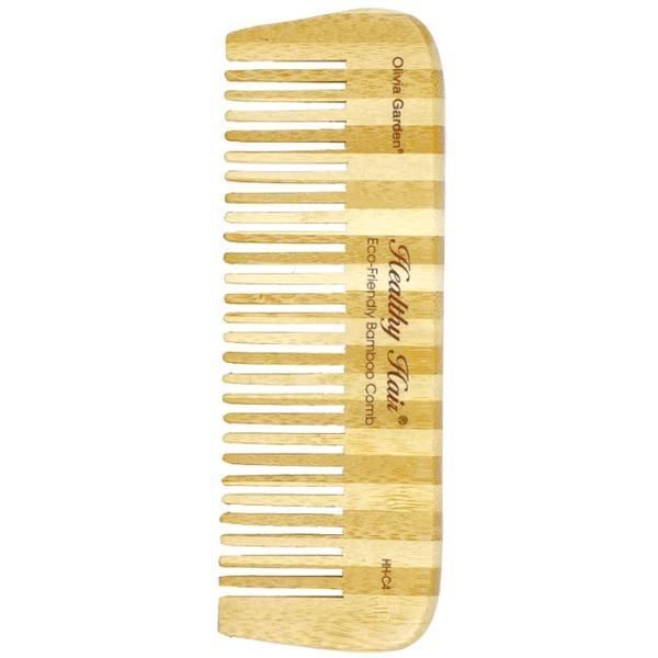 Olivia Garden Гребен за коса от бамбук - Olivia Garden Healthy Hair Bamboo Comb HH-C4