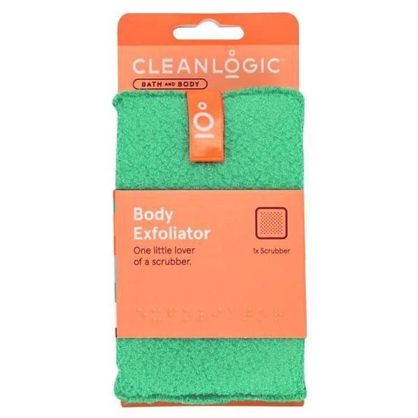 Cleanlogic Гъба за ексфолиране на тяло - Cleanlogic Bath &amp; Body Exfoliator за тяло, 1 бр