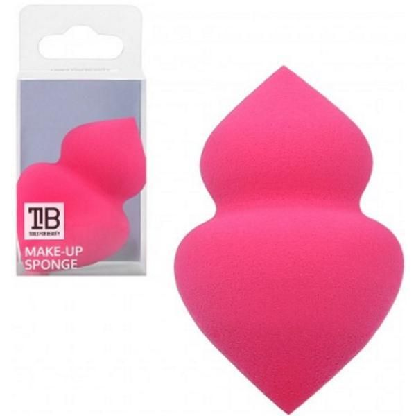 Mimo Гъба за грим - Mimo Makeup Sponge Peg Top Pink 42 x 65 мм, 1 бр