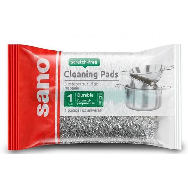 Sano Гъба за съдове - Sano Cleaning Pads, 1 бр