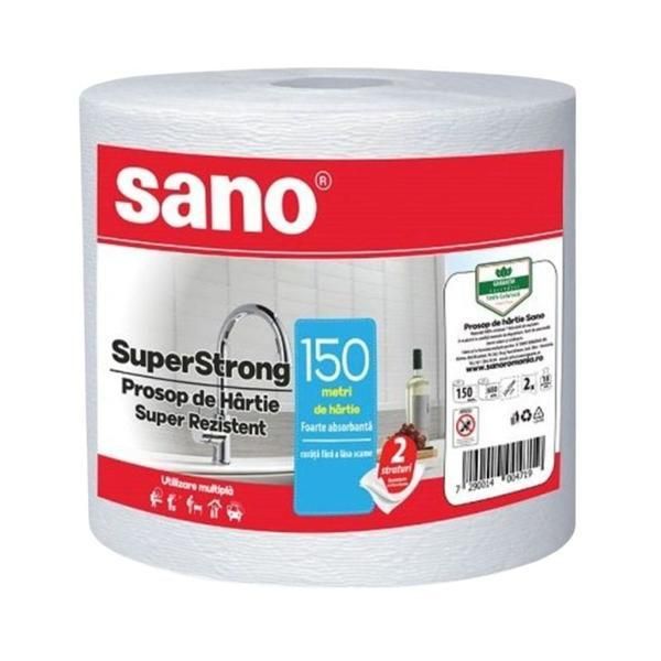 Sano Хартиена кърпа Monorola - Професионална кърпа Sano, 150 м, 1 бр